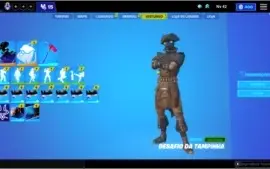 Conta de fortnite com muitas skins e salve o mundo