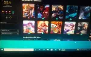 vendo conta de lol