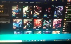 vendo conta de lol