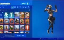 Vendo a conta de , fortnite porque já ,não jogo.