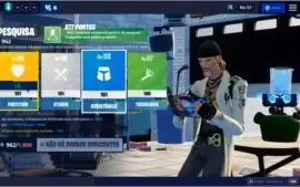 Vendo a conta de , fortnite porque já ,não jogo.