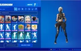 Vendo a conta de , fortnite porque já ,não jogo.