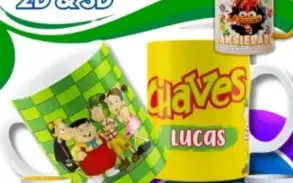 Pack Sublimação Para Canecas + De 100.000 + Divertidamente 2
