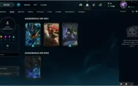 CONTA LOL GOLD IV