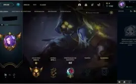 CONTA LOL GOLD IV
