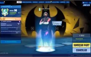 CONTA DE FORTNITE COM CODIGO APOIADOR