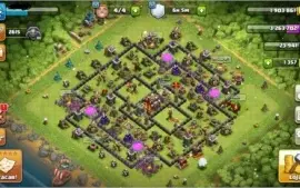 Conta CLASH OF CLANS CV 10 - LVL 115