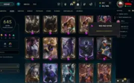 Conta Nivel 921 - 645 Skins - Todos Dados De Criação