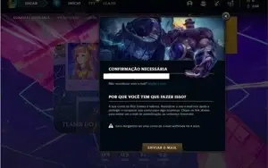 Conta prata 1 com 28 Champs e 6 Skins - EMAIL NÃO CONFIRMADO