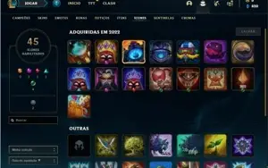 Conta prata 1 com 28 Champs e 6 Skins - EMAIL NÃO CONFIRMADO