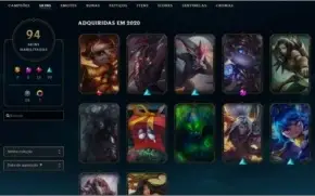 Conta Lol G4 98 skins
