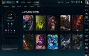 Conta Platina V League of Legends