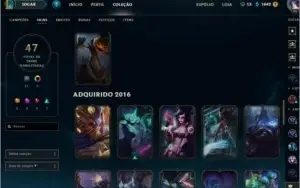 Conta Platina V League of Legends