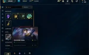 Conta prata 4 com 15 Skins e 56 Champs