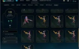CONTA DE LOL G2, 2 ULTIMATE, 7 LENDARIAS, 18 CROMAS RAROS!