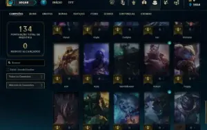 Bronze 2 com 55 Champs e 20 Skins