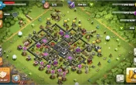 CONTA CLASH OF CLANS CV9 5 CONSTRUTORES PODE MUDAR O NINCK!