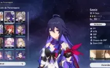 Conta Honkai - SEELE + BRONYA + GEPARD + BAILU + HIMEKO