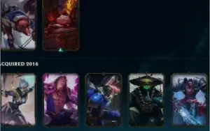 contas de league of legends
