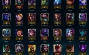 contas de league of legends