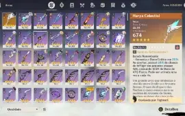 Conta Genshin Impact 16 T5 Mais De 12 Personagens Buildados