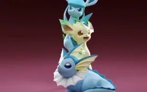 Pokemon em STL para Impressão 3D