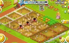Conta Hay Day Lv 71