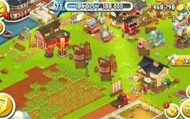 Conta Hay Day Lv 71