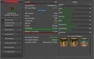Sorcerer em relembra lvl 162 - retro pvp