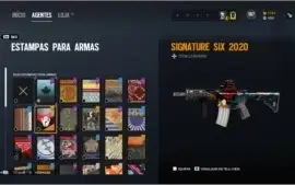 Conta R6 Pc ( Colecionador )