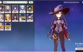 CONTA GENSHIN IMPACT - MONA + VENTI + OUTROS 4* [RANK 35]