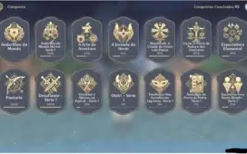 CONTA GENSHIN IMPACT - MONA + VENTI + OUTROS 4* [RANK 35]