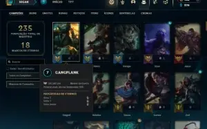 Bronze 4 com 125 Champs e 51 Skins ( Mais de 15 Jogos )