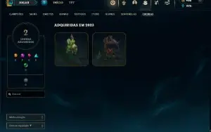 Bronze 4 com 125 Champs e 51 Skins ( Mais de 15 Jogos )