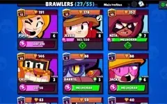 Conta Brawl Stars bem upada muito barato