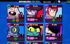 Conta Brawl Stars bem upada muito barato