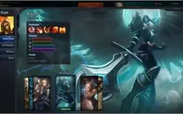 CONTA  GOLD 5 / 74 CHAMPS /13 SKINS (1 RARA) /BORDA PLATINA