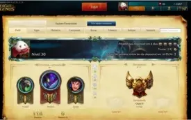 CONTA  GOLD 5 / 74 CHAMPS /13 SKINS (1 RARA) /BORDA PLATINA