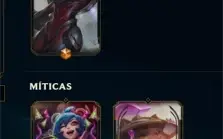 conta lol 180 skins + todos os champs