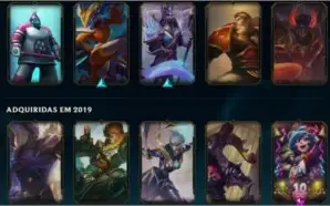 conta de league of legends (lol)