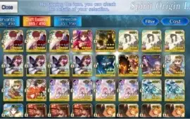 Fate GO/Fate Grand Order Conta 10SSR 54SR NA
