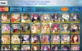 Fate GO/Fate Grand Order Conta 10SSR 54SR NA