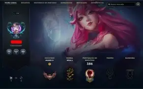 CONTA LEAGUE OF LEGENDS