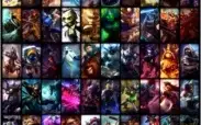 conta gold V season 5 e 6 94 campeões 86 skins etc.