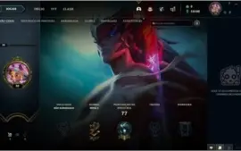 CONTA LEVEL 30 UPADA NA MÃO