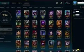 Conta lol gold V barata