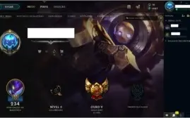 Conta lol gold V barata