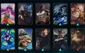 CONTA LOL MUITAS SKINS