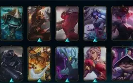 CONTA LOL MUITAS SKINS
