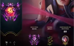 Conta Mestre league of legends